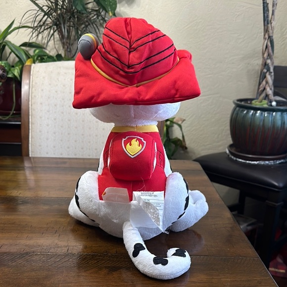 Nickelodeon Marshall Red and White Stuffed Animals - Picture 5 of 12